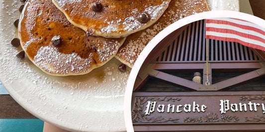 swiss chocolate chip pancake platter