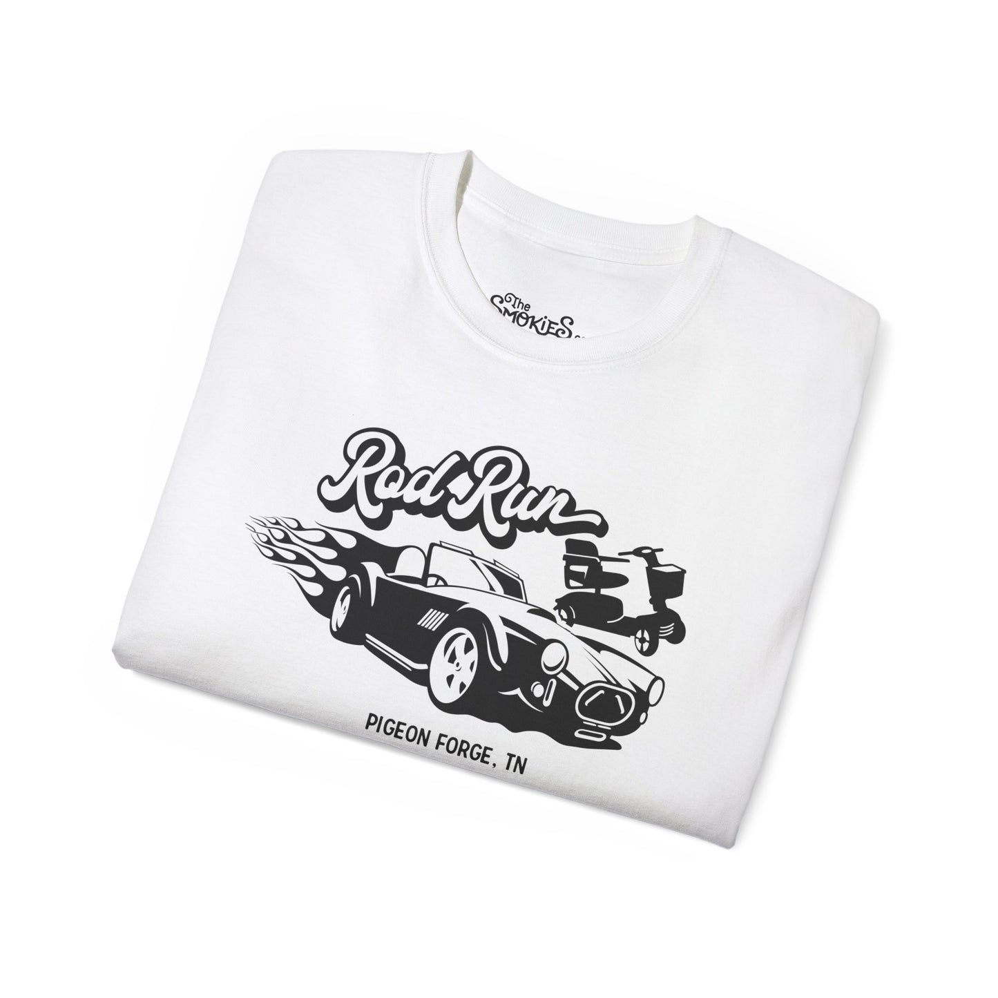Unisex T-Shirt Rod Run Pigeon Forge White