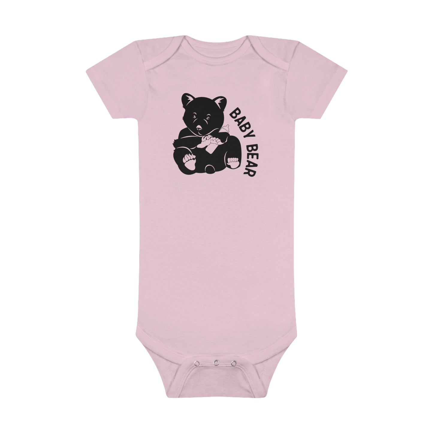 Baby Family T-Shirt Onesie® - Baby Bear Pink
