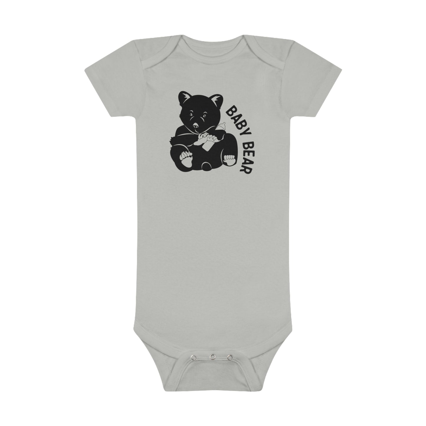 Baby Family T-Shirt Onesie® - Baby Bear Gray