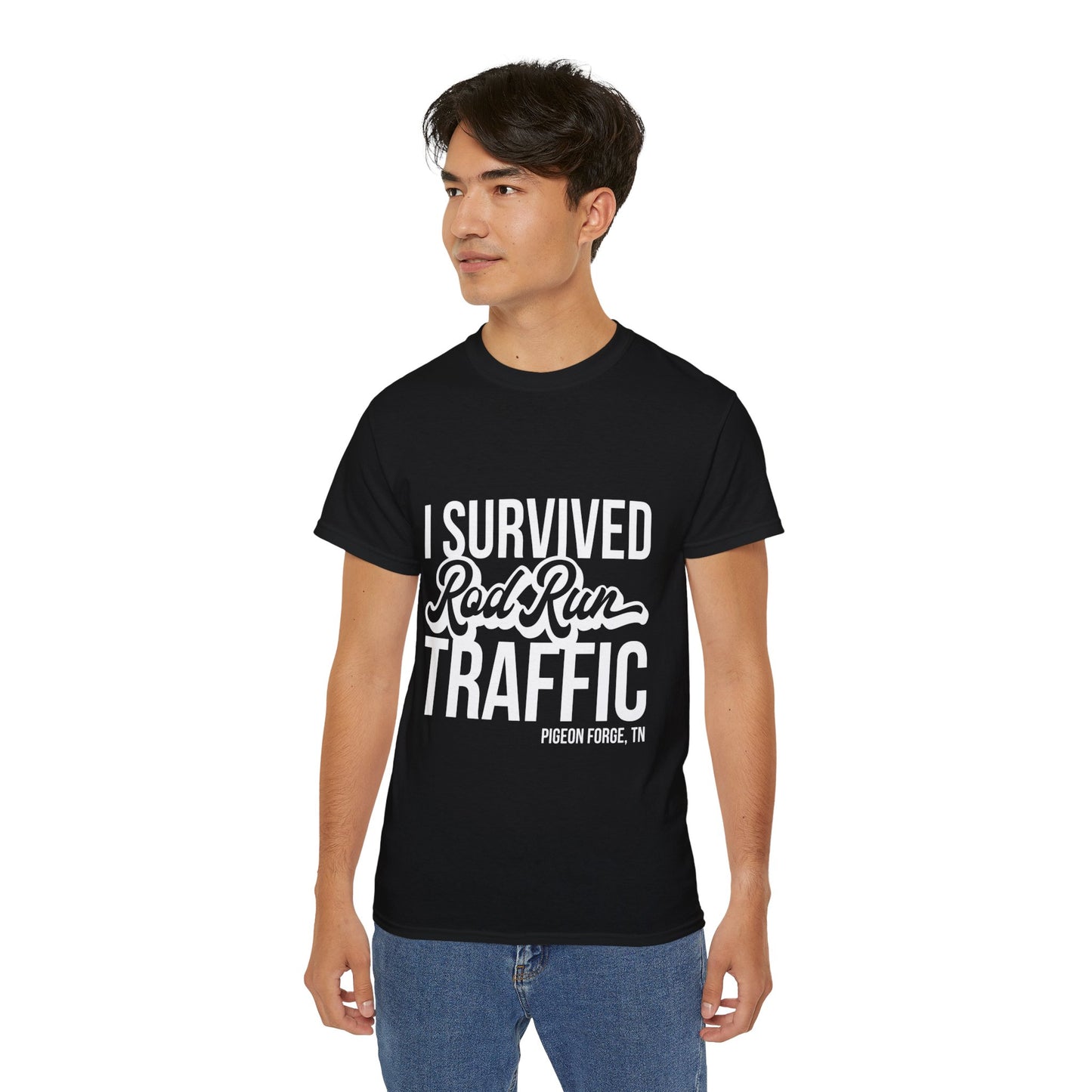 Unisex T-Shirt - I Survived Rod Run Traffic
