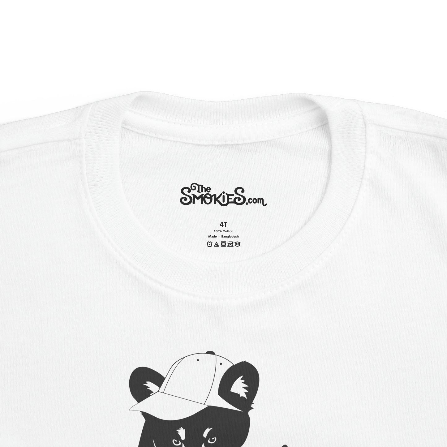 Kid's Family T-Shirt - Bear Cub White (Boys)