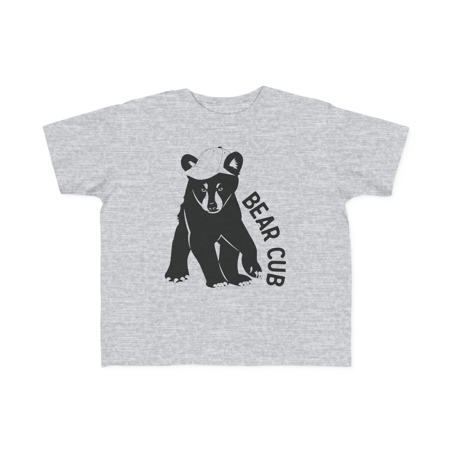 Toddler's Family T-Shirt - Bear Cub Gray (Boys)
