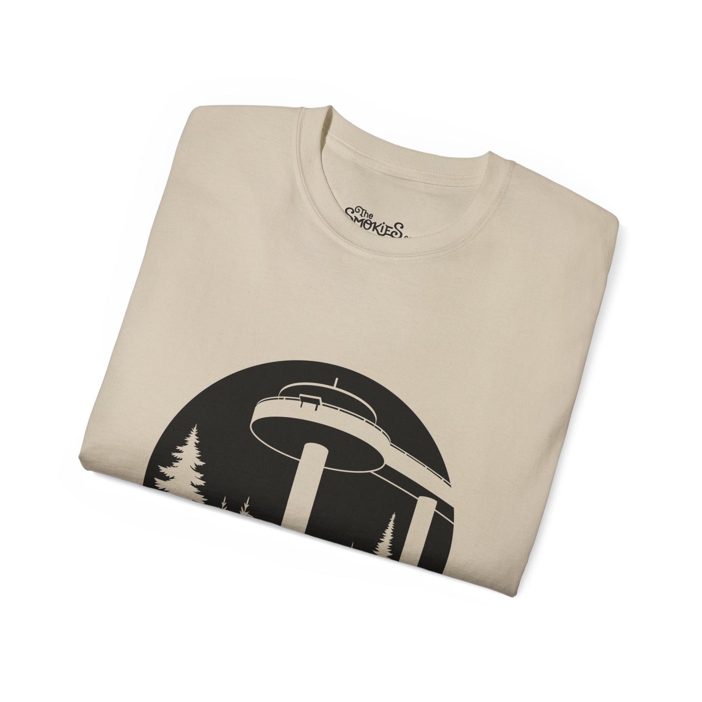 Unisex T-Shirt - I Survived Clingmans Dome Tan