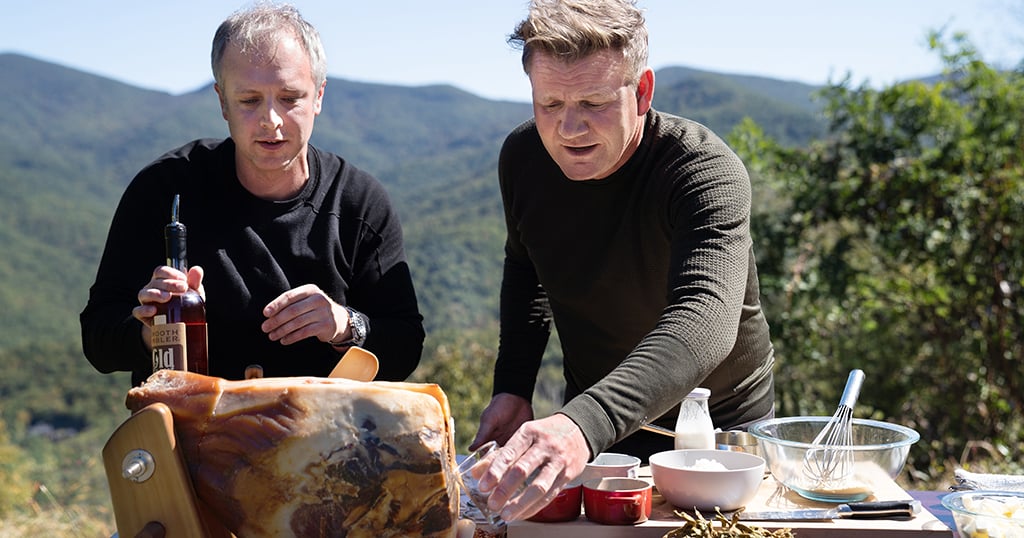 William Dissen and Gordon Ramsay in the Great Smoky Mountains