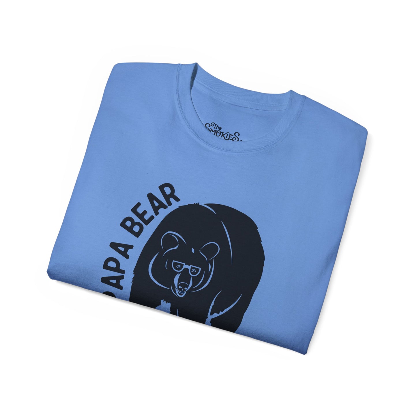 Unisex Family T-Shirt - Papa Bear Blue