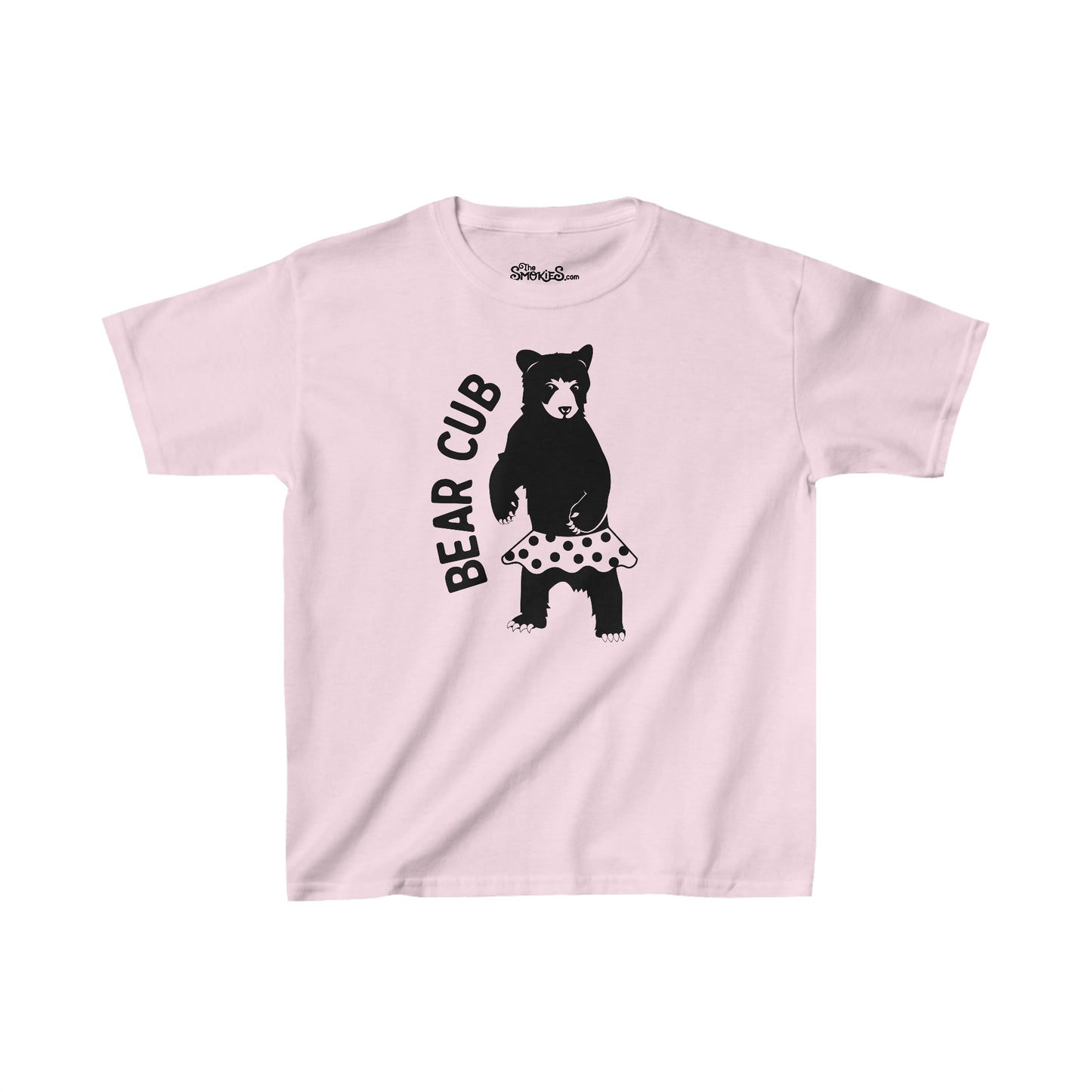 Kid's Family T-Shirt - Bear Cub Pink (Girls)