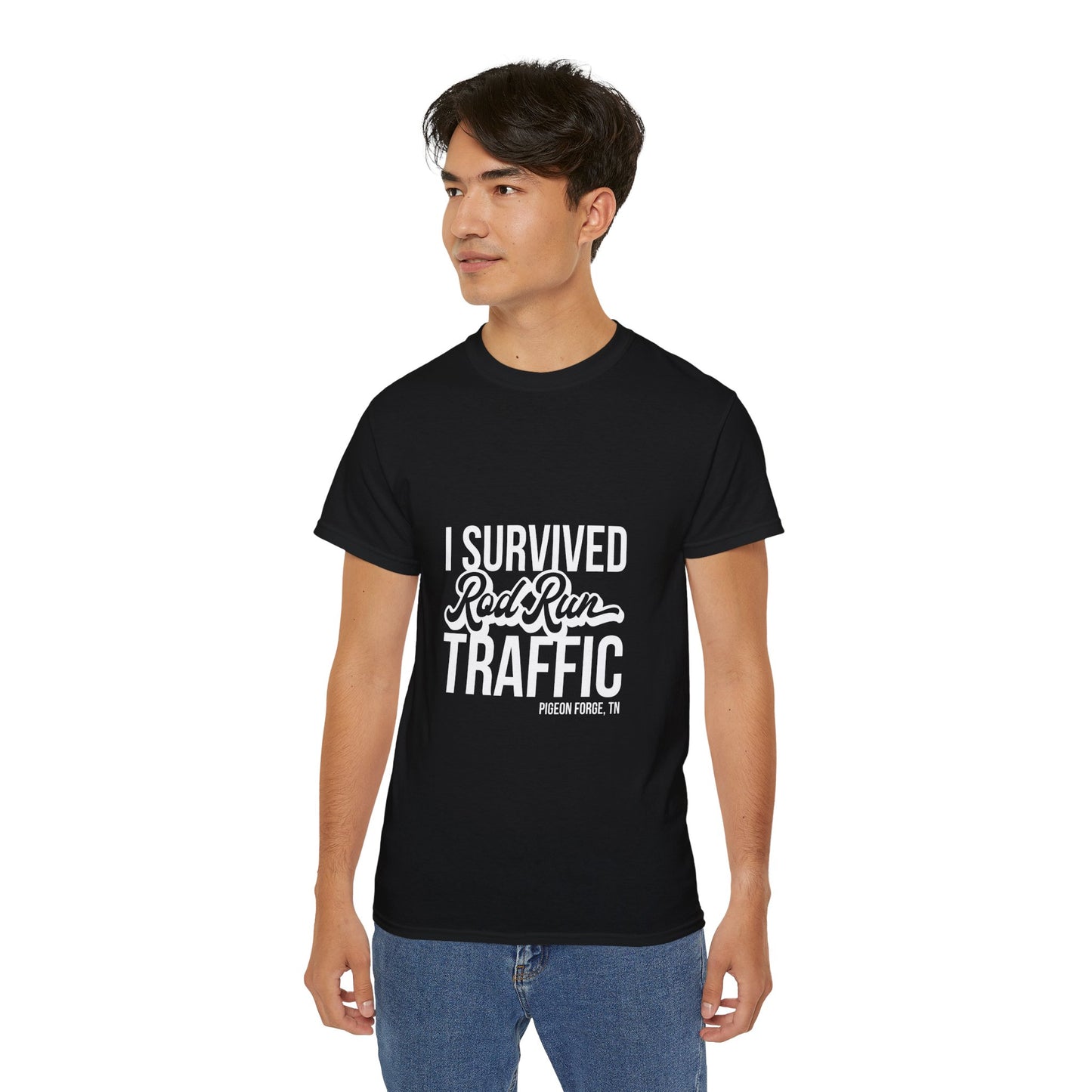 Unisex T-Shirt - I Survived Rod Run Traffic