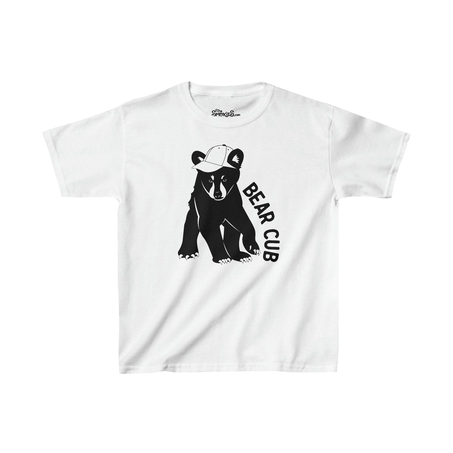 Toddler's Family T-Shirt - Bear Cub White (Boys)